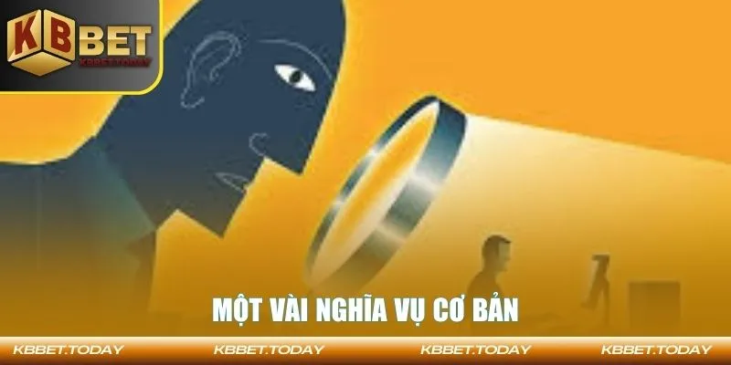 Một vài nghĩa vụ cơ bản