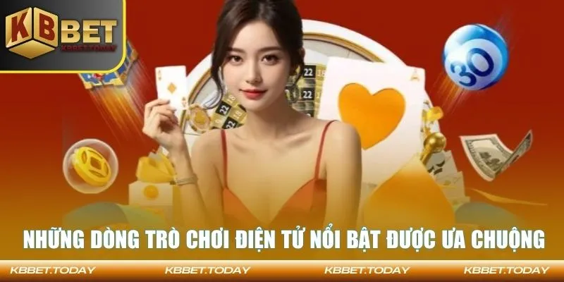 Những dòng trò chơi điện tử nổi bật được ưa chuộng