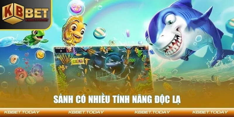 Sảnh có nhiều tính năng độc lạ