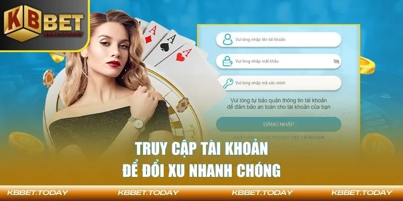 Online gaming account access prompt